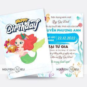 Thiệp nàng tiên cá